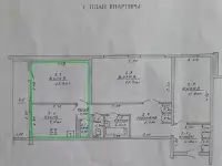 Продается квартира под ремонт с функциональной планировкой, фотография 11