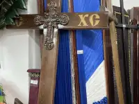 Крест деревянный/металлический (католический/православный), фотография 3