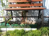 Изделия в стиле LOFT или с элементами ковки для дачи, сада, фотография 6