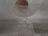 Ваза для фруктов - хрусталь