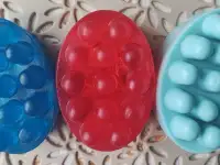Мыло массажное с люфой ручной работы, фотография 5