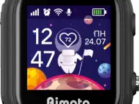Умные детские смартчасы Aimoto pro 4G, Фламинго