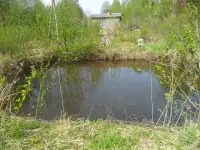 Живописный участок с недостроенным домом, Садовое товарищество 