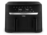 Аэрогриль (аэрофритюрница) tefal dual easy fry essential xxl air fryer ey901n