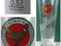 Бокалы Carlsberg и Zlaty Bazant для коллекции, фотография 2