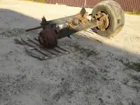 Ось SAF для полуприцепа БУ, фотография 3