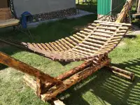 Гамак деревянный, фотография 3