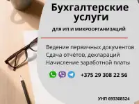 Бухгалтерские услуги для ИП и микроорганизаций