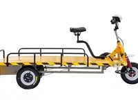 Платформенная тележка электрическая rutrike такса вайд, фотография 8