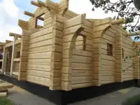 Срубы домов, бань, беседок, фотография 11