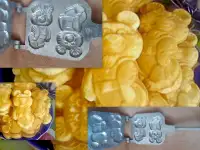 Форма для печенья на газу олимпийский мишка