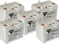 Комплект тяговых аккумуляторов rutrike 6-evf-80 (60v80a/h c3)