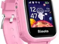 Детские смартчасы Aimoto pro 4G Фламинго