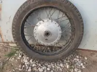 К МТ Урал, Днепр, К-750 запаска в сборе, покрышка и камера, фотография 2
