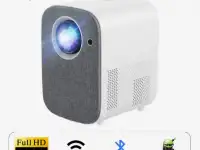 Проектор светодиодный Everycom L8A с экраном 100 домашний кинотеатр диафильм