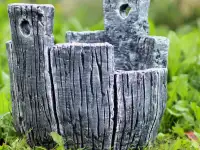 Вазон из бетона, фотография 2