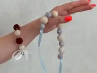 Дизайнерские украшения из войлока, фотография 11