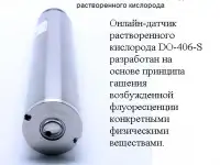 Ecounit DO-406-S Оптический датчик растворенного кислорода 0-20мгл, RS485 Modbus RTU, кабель 10м, нерж, фотография 3