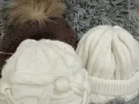 Шапки тёплые вязаные., фотография 2