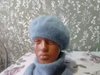 Вязаные шапки, береты, шарфы и другие изделия есть в наличии, вяжу и под заказ, фотография 2