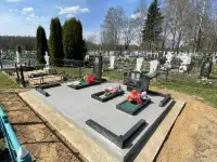 Памятники из чёрного и цветного гранита.Благоустройство, фотография 5