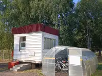 Автостоянка в Шабанах, ул. Ротмистрова 50, возле ДС Шабаны, на въезде находится шиномотаж, фотография 3