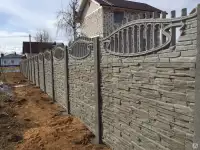 ЖБ забор, фотография 2