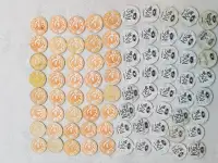 вкладыши от жевательных резинок, фишки, наклейки 90-ых годов, фотография 8