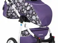 Детская коляска Riko Nano Flowers Collection 2 в 1, фотография 2