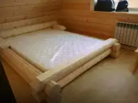 Малые архитектурные формы из оцилиндрованного бревна, фотография 5