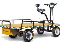 Платформенная тележка электрическая rutrike склад 2000, фотография 4