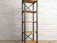 Стеллаж LOFT4YOU артикул №2 (В: 1700 мм, Ш: 500 мм , Г: 340 мм)