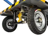 Платформенная тележка электрическая rutrike склад 2000, фотография 8