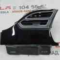 Зап. части для авто Tesla. Декоративная накладка центральной панели вод. левая PIANO BLACK MATA в сборе Tesla model S, m
