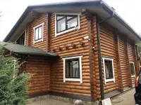 Шлифовка, покраска, конопатка, герметизация швов срубов