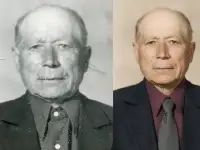 Ретушь фото на памятник или медальон, фотография 4