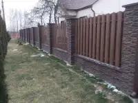 Заборы из искусственного камня ., фотография 10