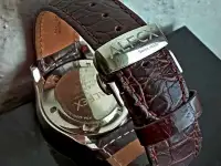 Мужские новые Alfex swiss made кварц,42mm, GMT  большая дата, фотография 5