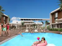 Вилла 5+1 в 600 метрах от моря в комплексе, Искеле, фотография 5