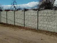 Заборы бетонные, установка и демонтаж, фотография 2