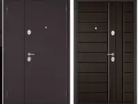 Двери металлические двупольные