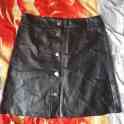 юбка кожаная