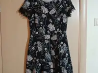 2 новых платья синее и чёрное, кружево 44-48 р-ра 96 хлопок от Dorothy Perkins, фотография 8