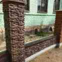 заборы из искуственного камня, фотография 7