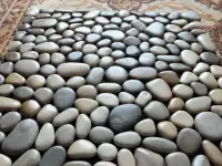 Коврик из натуральной черноморской гальки, фотография 5