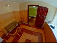 Крытая беседка в агроусадьбе 