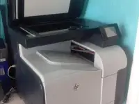 мфу HP: лазерный/цветной/A4/ресурс картриджей 23500стр, фотография 3