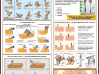 Деревообработка. Комплект учебных плакатов для школы и колледжа, фотография 6