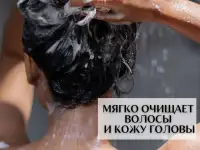 Шампунь для окрашенных волос увлажняющий жидкий шелк, фотография 2