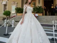 Продажа: СВАДЕБНОЕ ПЛАТЬЕ MILADA – T0768 ОТ TRINITY, фотография 2